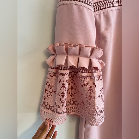 💖 Ted Baker blush pink dress Size 2 (US 4-6) - Picture 15 of 17